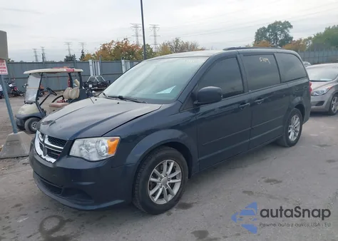 2014 Dodge Grand Caravan Sxt z USA, uszkodzony, nr VIN 2C4RDGCG9ER137318